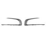 GRIGLIA PARAURTI C/FEND PEUGEOT 2008 01/13> COPPIA ANTERIORE DESTRA E SINISTRA CROMATE