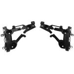 KIT STAFFE PARAURTI POSTERIORE PER PEUGEOT 2008 01/13>