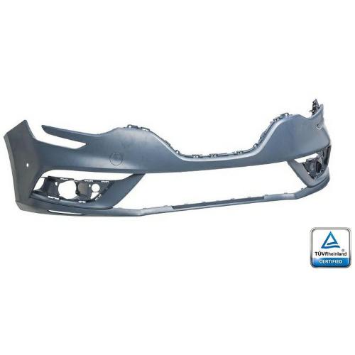 PARAURTI ANTERIORE CON FORI SENSORI PDC PER RENAULT MEGANE 2015> PRIMER TUV