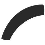 MODANATURA PARAFANGHINO GIRORUOTA POST/SX PARTE ANT LAND ROVER DISCOVERY 01/04>