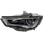 FARO FANALE PROIETTORE SX BIXENON D3S C/MOTOR ELETT AUDI A3 3-5P 04/12> PARAB SCURA HELLA