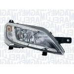 FARO FANALE PROIETTORE SX 2H7 C/CORN CROM FIAT DUCATO CITROEN JUMPER 01/14> MAGNETI MARELLI