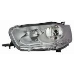 FARO FANALE PROIETTORE DX H7-H1 PRED REG EL PER CITROEN C-ELYSEE 2013> PARABOLA CROMATA