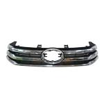 GRIGLIA MASCHERINA CROMATA-NERA PER TOYOTA HILUX 01/16>