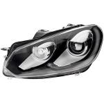 FARO FANALE PROIETTORE DX BIXENON D1S-H8 AFS C/MOTOR EL S/CENTR VOLKSWAGEN GOLF 6 01/09> HELLA