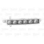 FANALE FANALINO ANTERIORE DRL DX-SX A LED CITROEN BERLINGO  PEUGEOT PARTNER RANCH 04/15> VALEO
