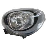 FARO FANALE PROIETTORE DX H4 PRED REG EL PER FIAT 500 X 2014> PARABOLA NERA