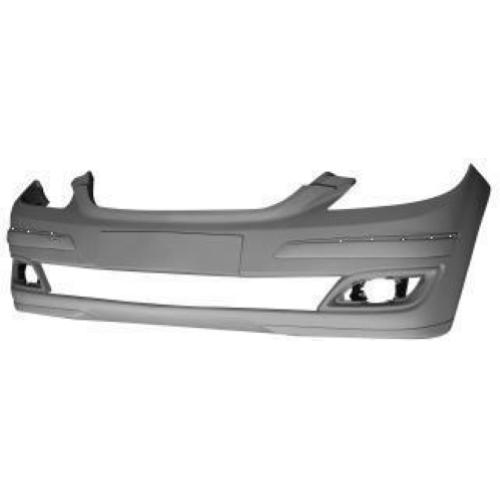PARAURTI ANTERIORE CON FORI MODAN CROMO PER MERCEDES CLASSE B W245 2005>2008 VERNICIABILE