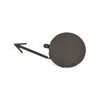 TAPPO PARAURTI COPRIGANCIO TRAINO ANT PER VOLKSWAGEN PASSAT CC 01/12>