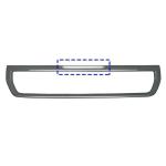 CORNICE GRIGLIA MASCHERINA SILVER PER PEUGEOT PARTNER-RANCH 01/15>