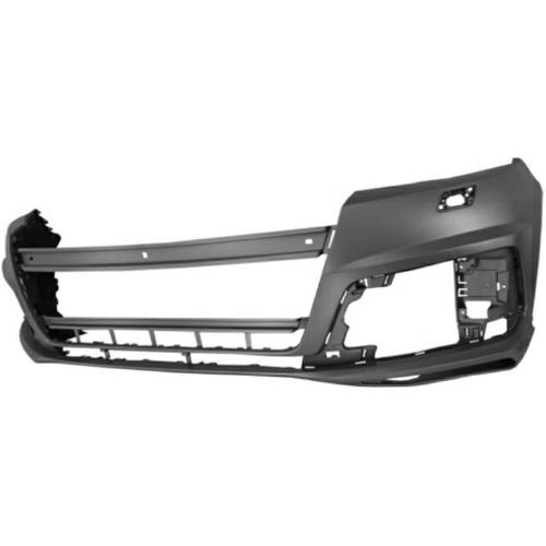 PARAURTI ANTERIORE CON FORI LAVAFARI+PDC PER AUDI Q7 DAL 2015> VERNICIABILE