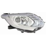 FARO FANALE PROIETTORE SX XENON D5S A LED PRED REG EL PER MITSUBISHI L200 2005> PARABOLA CROMATA