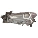 FARO FANALE PROIETTORE DX FULL LED C/MOTOR ELETTR PER MAZDA 3 2017> PARABOLA NERA