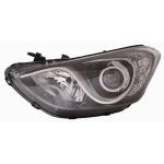 FARO FANALE PROIETTORE SX 2H7 C/MOTORE ELETT PER HYUNDAI I30 2015>2016 PARABOLA CROMATA
