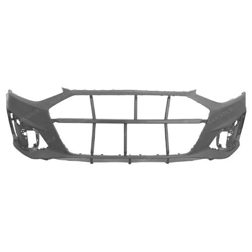 PARAURTI ANTERIORE CON FORI LAVAFARI PER AUDI A4 S-LINE DAL 2019> VERNICIABILE