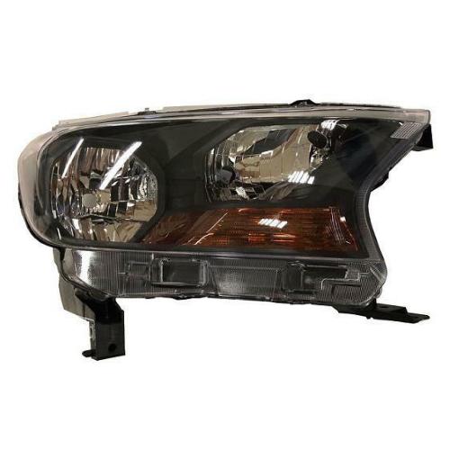 FARO FANALE PROIETTORE SX H7-H15 PRED REG ELETT PER FORD RANGER 2015> PARABOLA NERA