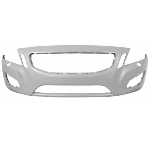 PARAURTI ANTERIORE CON FORI LAVAFARI PER VOLVO V60-S60 DAL 2010> VERNICIABILE