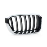 GRIGLIA MASCHERINA ANT/DX CROMATA-NERA PER BMW X4 F26 01/14> - X3 F25 01/10> BASIS