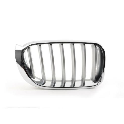 GRIGLIA MASCHERINA ANT/DX CROMATA PER BMW X4 F26 01/14> - X3 F25 01/10> X-LINE