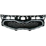 GRIGLIA MASCHERINA CROMATA-NERA PER KIA CARENS 01/13 -->