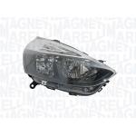 FARO FANALE PROIETTORE DX H7-H1 C/MOT ELETT NERO RENAULT CLIO 01/16> MAGNETI MARELLI