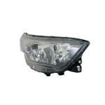 FARO FANALE PROIETTORE DX H7-H1 C/MOTOR ELETT PER PER IVECO DAILY 2014> PARABOLA NERA