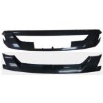 MODANATURA CORNICE GRIGLIA KIT 2PZ GRIGIO SCURO PER ISUZU D-MAX DAL 2016>