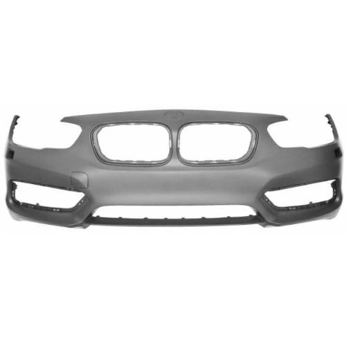 PARAURTI ANTERIORE CON FORI LAVAFARI+TRACCE PDC+PA PER BMW SERIE 1 F20-F21 BASIS 2015>