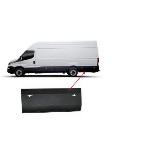 MODANATURA PARAFANGHINO GIRORUOTA POST LAT DX=SX PARTE POST IVECO DAILY 06/14>
