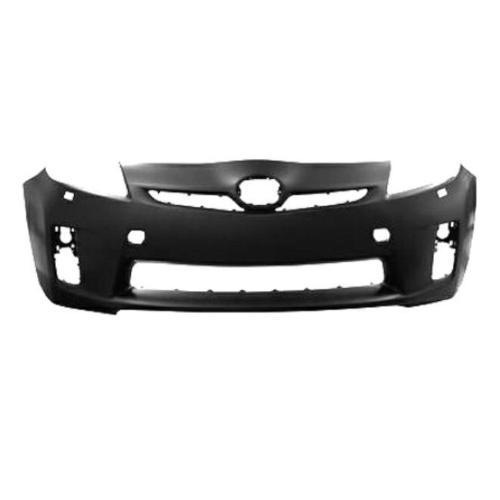 PARAURTI ANTERIORE CON FORI LAVAFARI PER TOYOTA PRIUS DAL 2009> VERNICIABILE