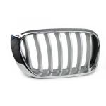 GRIGLIA MASCHERINA ANT/DX CROM-GRIGIA PER BMW X4 F26-X3 F25 01/14>