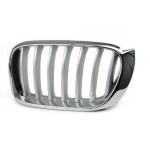 GRIGLIA MASCHERINA ANT/SX CROM-GRIGIA PER BMW X4 F26-X3 F25 01/14>