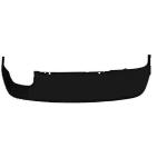 SPOILER PARAURTI POSTERIORE PER JEEP COMPASS 01/17> DOPPIO SCARICO