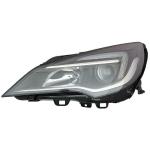 FARO FANALE PROIETTORE DX H1-H7 A LED C/MOT ELET PER OPEL ASTRA K 2015> PARABOLA NERA
