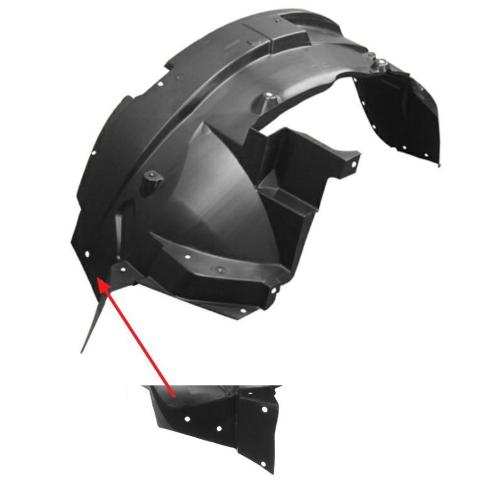 RIPARO PASSARUOTA LOCARO ANT/DX PER FORD RANGER 01/15> C/PROTEZIONE