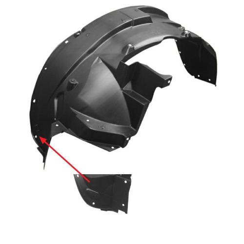 RIPARO PASSARUOTA LOCARO ANT/DX PER FORD RANGER 01/15> S/PROTEZIONE