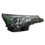 FARO FANALE PROIETTORE SX H1R2 A LED PRED REG ELET PER TOYOTA AVENSIS 2015>