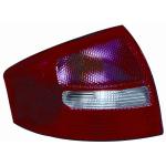 FANALE FANALINO POSTERIORE DESTRO BIANCO ROSSO SENZA PORTALAMPADA PER AUDI A6 DAL 1999 AL 2004