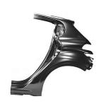 PARAFANGO POSTERIORE FIANCATA SINISTRA PER PEUGEOT 208 2012> 5 PORTE