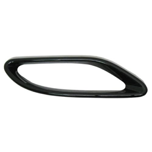 CORNICE FORO MARMITTA PARAURTI DX NERA LUCIDA MERC CLASSE A W177 08/18>