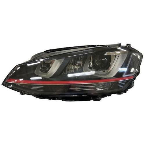 FARO FANALE PROIETTORE DX D3S-H7-H21 XENON LED AFS C/MOT ELET VOLKSWAGEN GOLF VII GTI 2012>