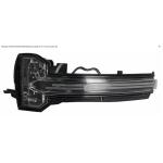 FANALE FANALINO SU RETROVISORE SINISTRO PER MERCEDES CLASSE A W177 DAL 2018