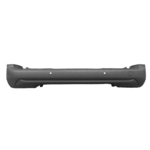 PARAURTI POSTERIORE CON FORI PDC PER CITROEN BERLINGO-PEUGEOT PARTNER-OPEL COMBO 2018>