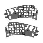 STAFFA GUIDA PARAURTI ANT LAT KIT 2PZ PER PEUGEOT 3008 DAL 2009>