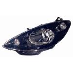 FARO FANALE PROIETTORE SX H4 C/MOTOR ELETT PER PEUGEOT 1007 2005> PARABOLA NERA