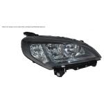 FARO FANALE PROIETTORE SX C/MOT EL PER FIAT DOBLO 2015> CORNICE SUPERIORE NERA