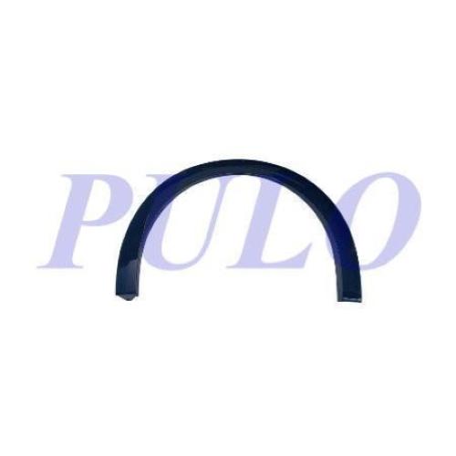 MODANATURA PARAFANGHINO GIRORUOTA ANT.SX PER PEUGEOT 208 GT 2019> NERO LUCIDO GIROPARAFANGO