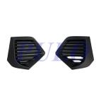 GRIGLIA PARAURTI ANT KIT 2PZ NERO PER PEUGEOT 2008 DAL 2019>