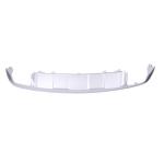 SPOILER PARAURTI POSTERIORE CROMATO PER MERCEDES GLK X204 2008>2012 2 SCARICHI