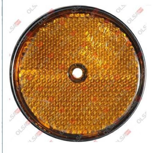 CATADIOTTRO CATARIFRANGENTE UNIVERSALE 60 MM C\FORO ARANCIO